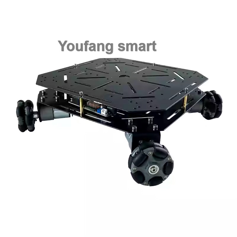Omni Wheel - 5kg Yük Taşıyabilen ROS 4WD Omni