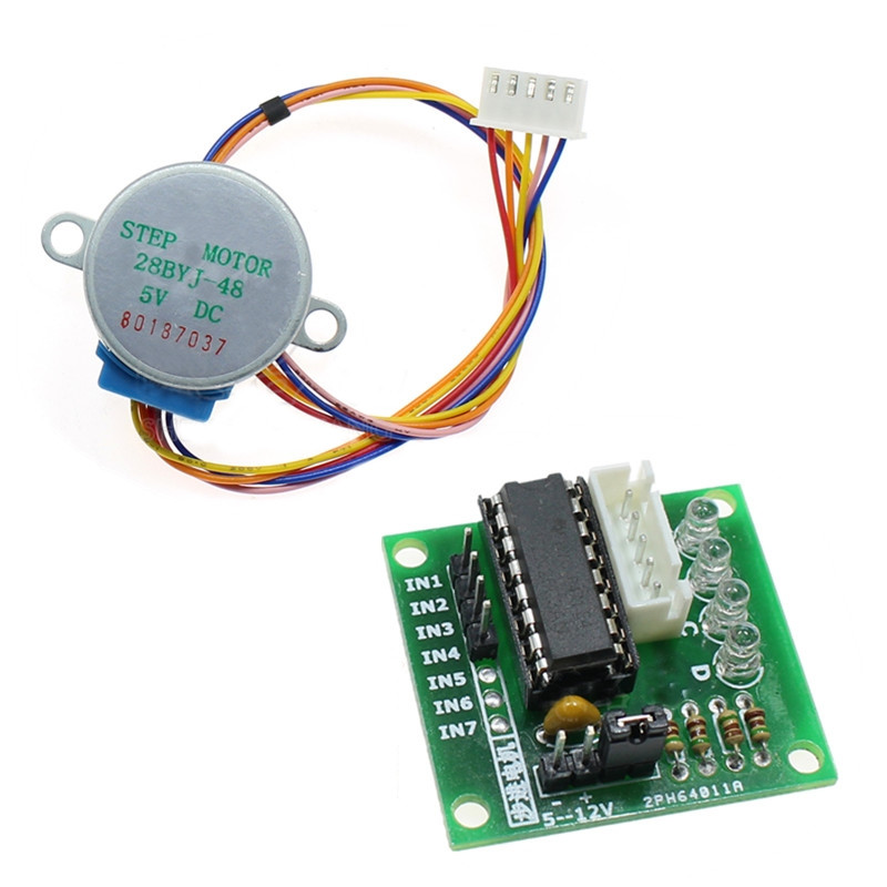 28Byj-48 - 28BYJ-48-5V 4 fazlı step Motor +