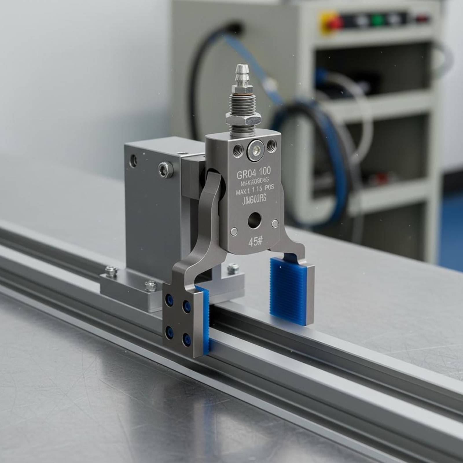 Robot Gripper - Mini Pnömatik Tutucu Güçlü Sıkıştırma Kuvveti