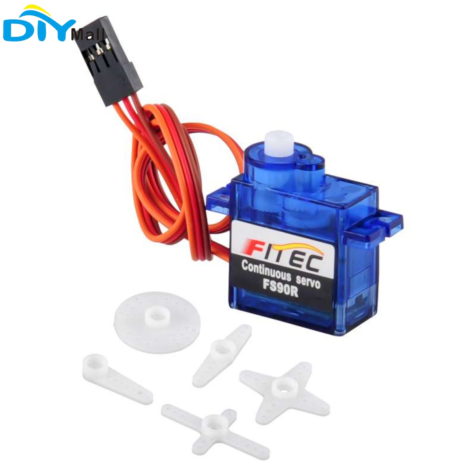 Micro Servo - FS90R 9g Servo 360 Derece Sürekli