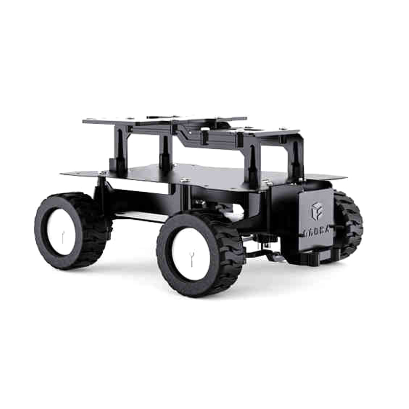 Tracked Robot Chassis - Akrilik 4WD Robot Araba Motoru Ackerman