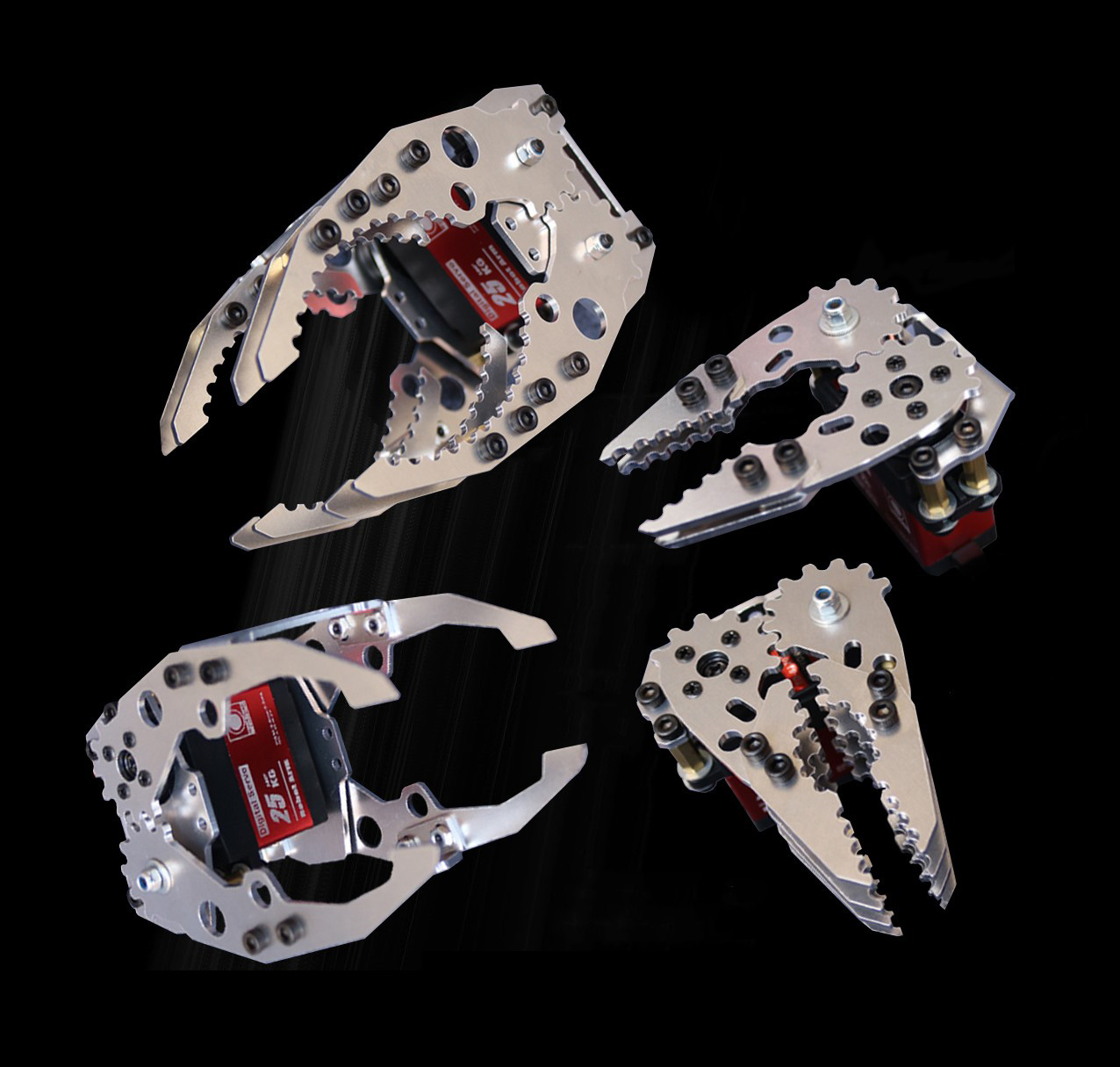 Robot Gripper Claw - Multi Dof Robot Kol Kiti için
