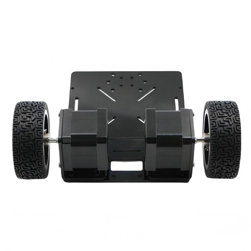 Tracked Robot Chassis - 3WD Robot Araba, DC/Adım Motorlu, Hız