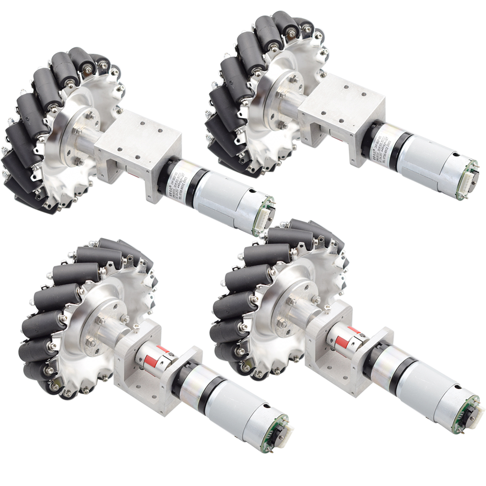 Omni Wheel - 1 Set 100KG Büyük Yük 152mm