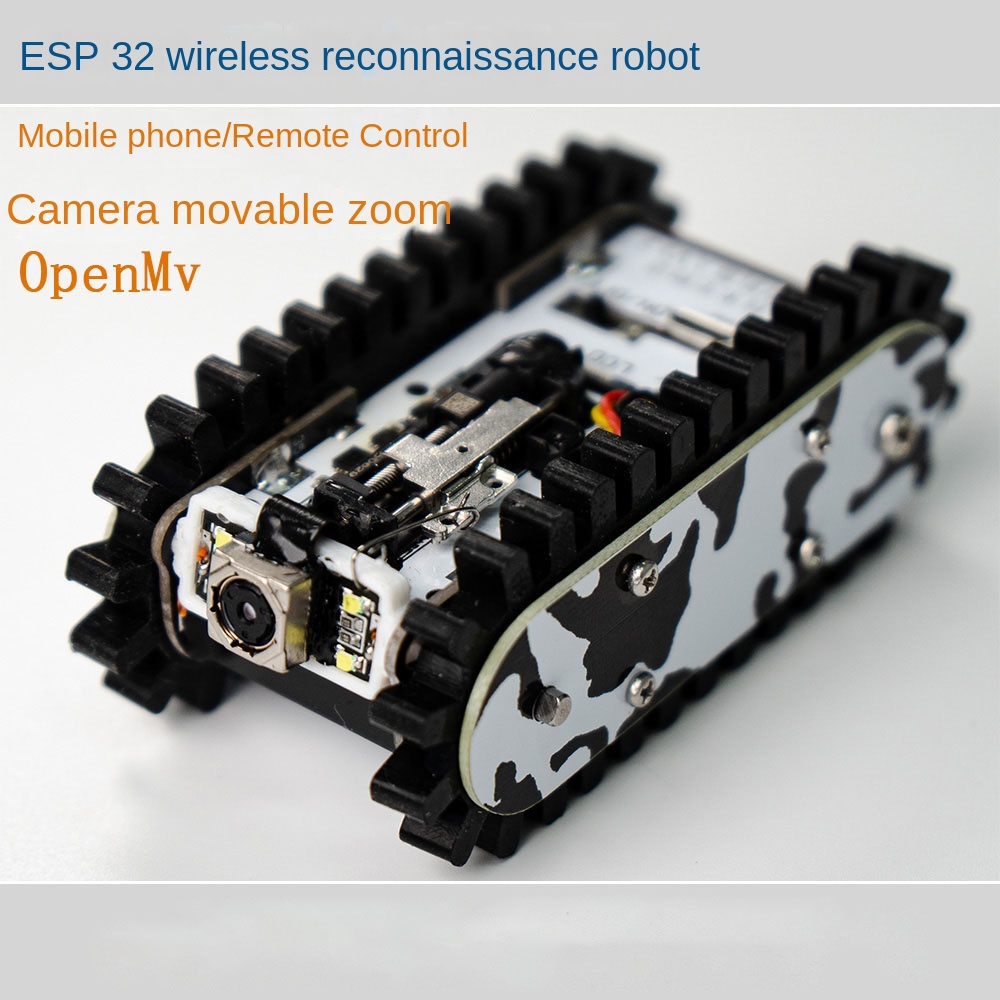 RC tankı Metal Tank şasi trakt - Tracked Robot Chassis incelemesi ve fiyatı