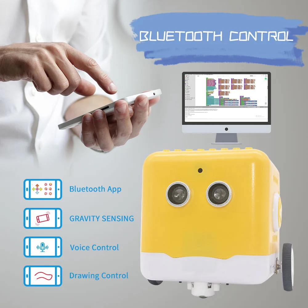 Kidsbits Programlanabilir Robo - Microbit Robot incelemesi ve fiyatı