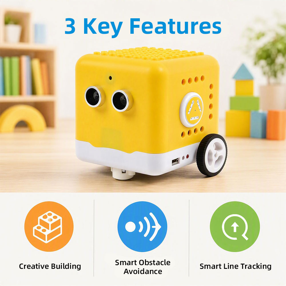 Kidsbits Programlanabilir Robo - Microbit Robot incelemesi ve fiyatı