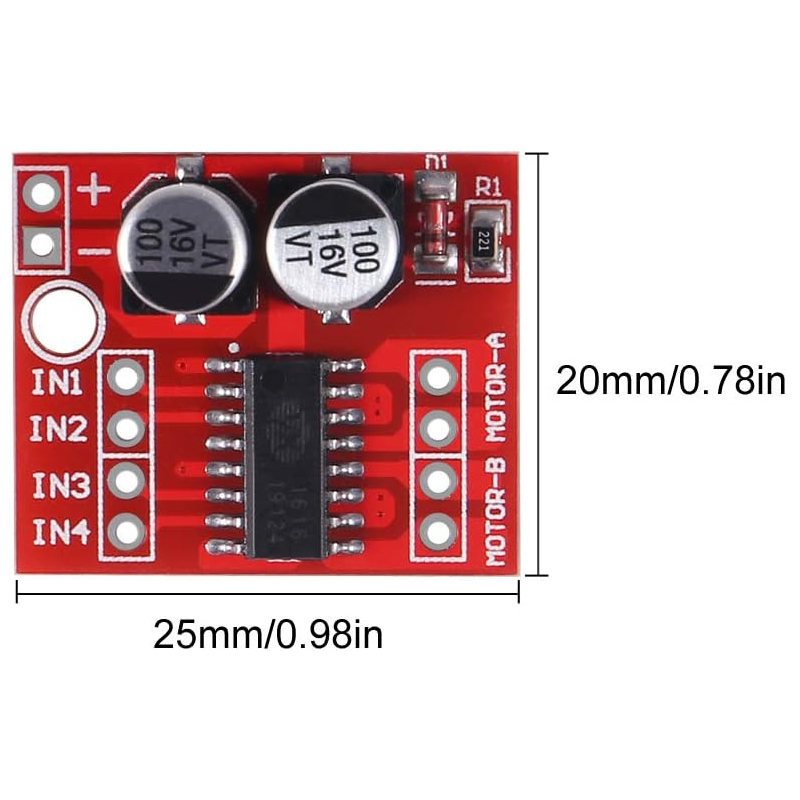 10 adet L298N Mini DC Motor sü - Motor Driver L298N incelemesi ve fiyatı