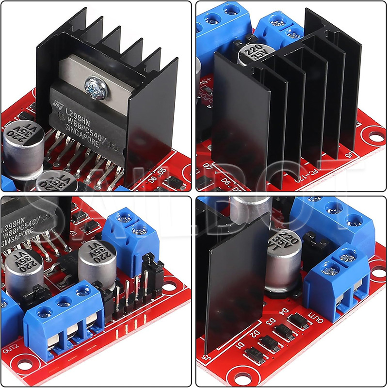 1/5/10 adet L298N DC Motor sür - Motor Driver L298N incelemesi ve fiyatı