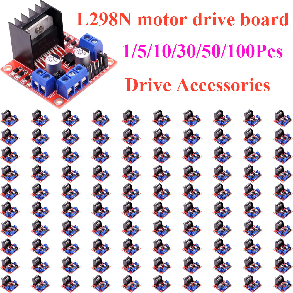 1 ~ 100 Adet L298N DC Step Mot - Motor Driver L298N incelemesi ve fiyatı