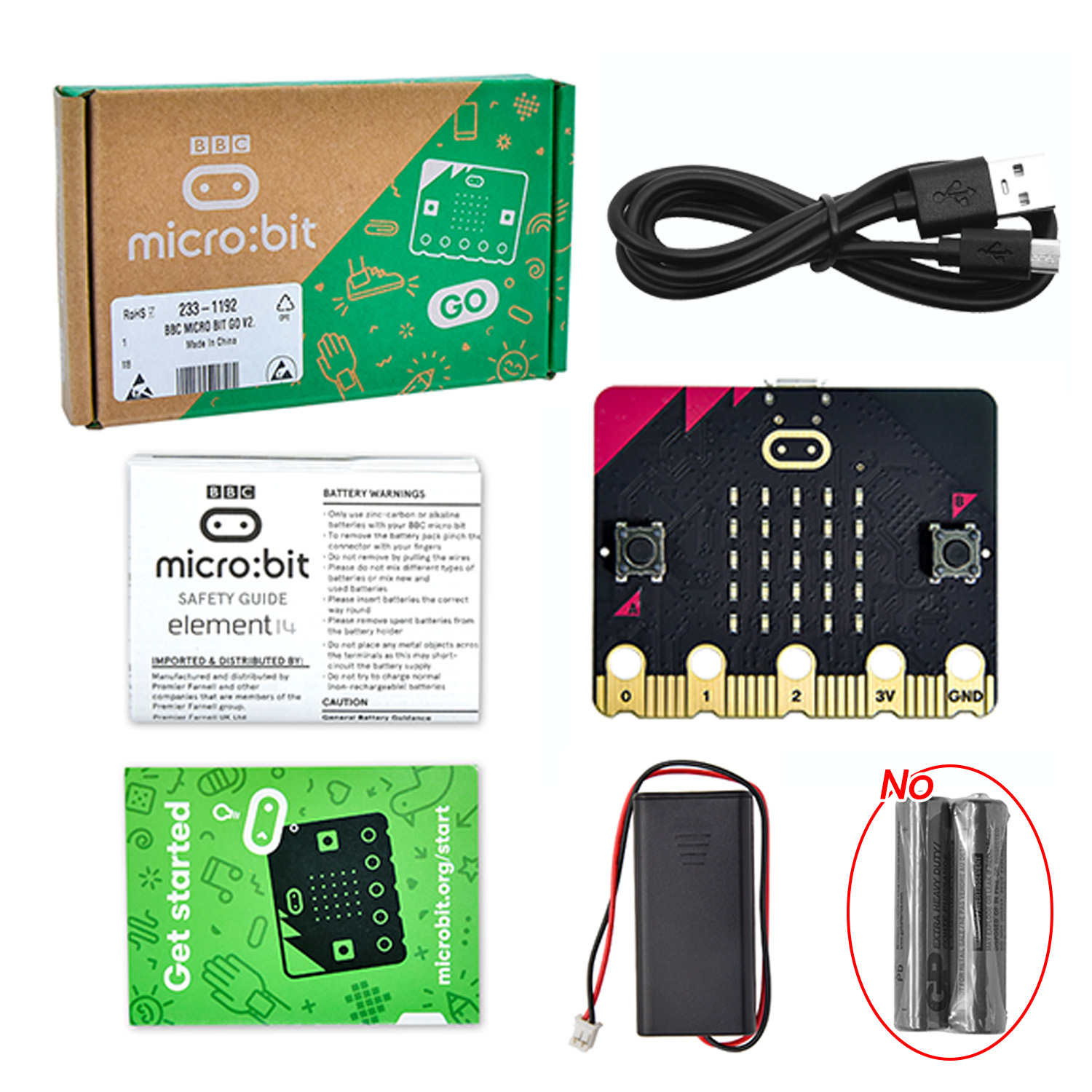 Orijinal BBC Micro Bit V2 Geli - Microbit Robot incelemesi ve fiyatı