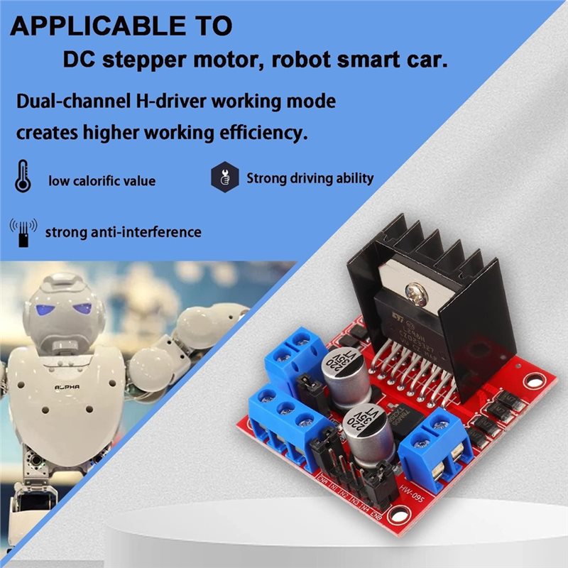 AEE7-4 Adet L298N Motor Sürücü - Motor Driver L298N incelemesi ve fiyatı