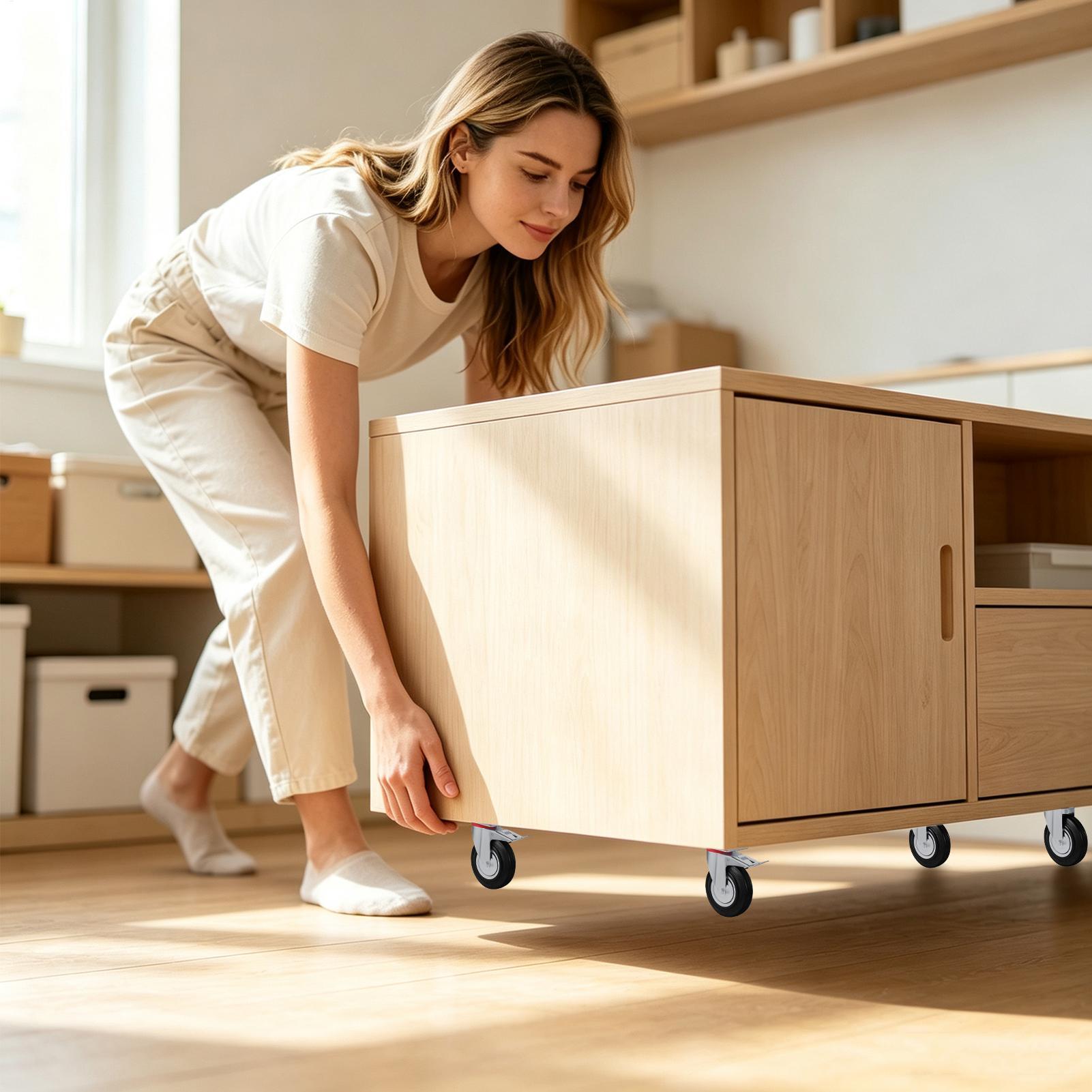Mobilya tekerlekleri 4 parça a - Caster Wheel incelemesi ve fiyatı