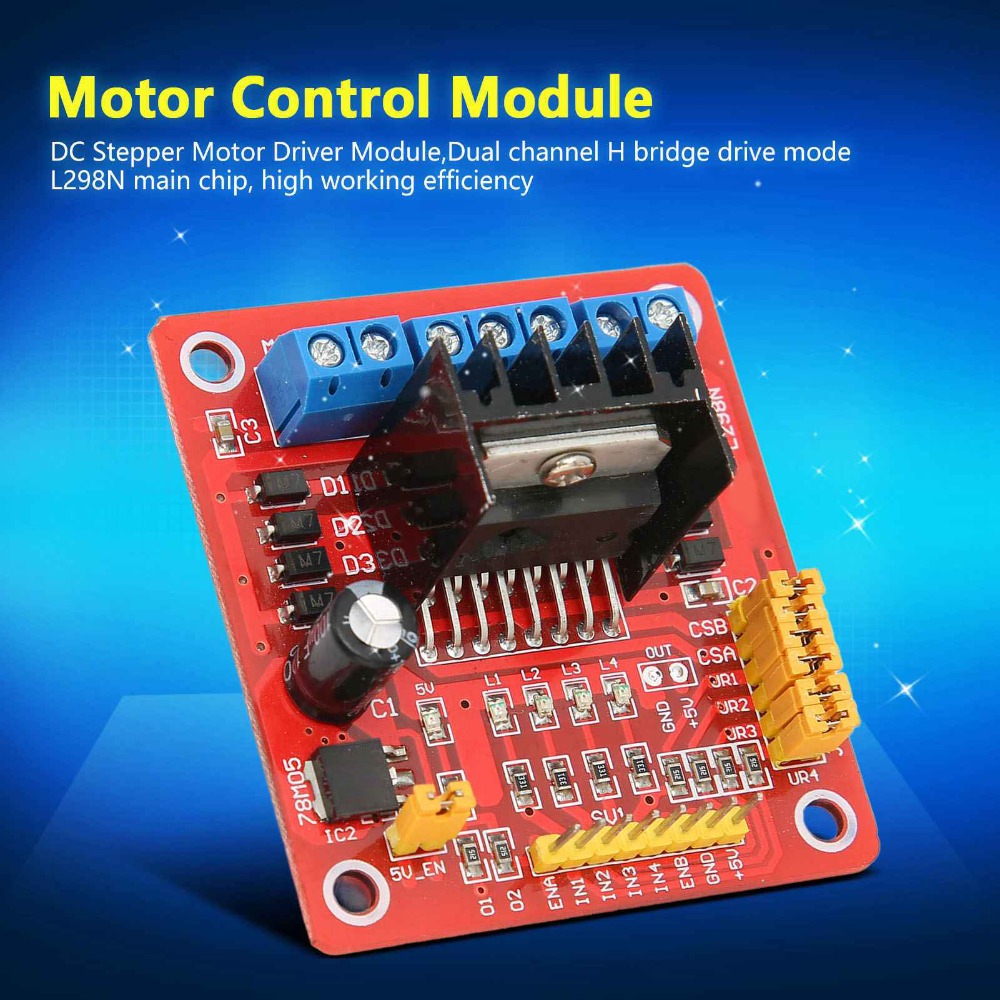 L298N Step Motor Sürücü Modülü - Motor Driver L298N incelemesi ve fiyatı