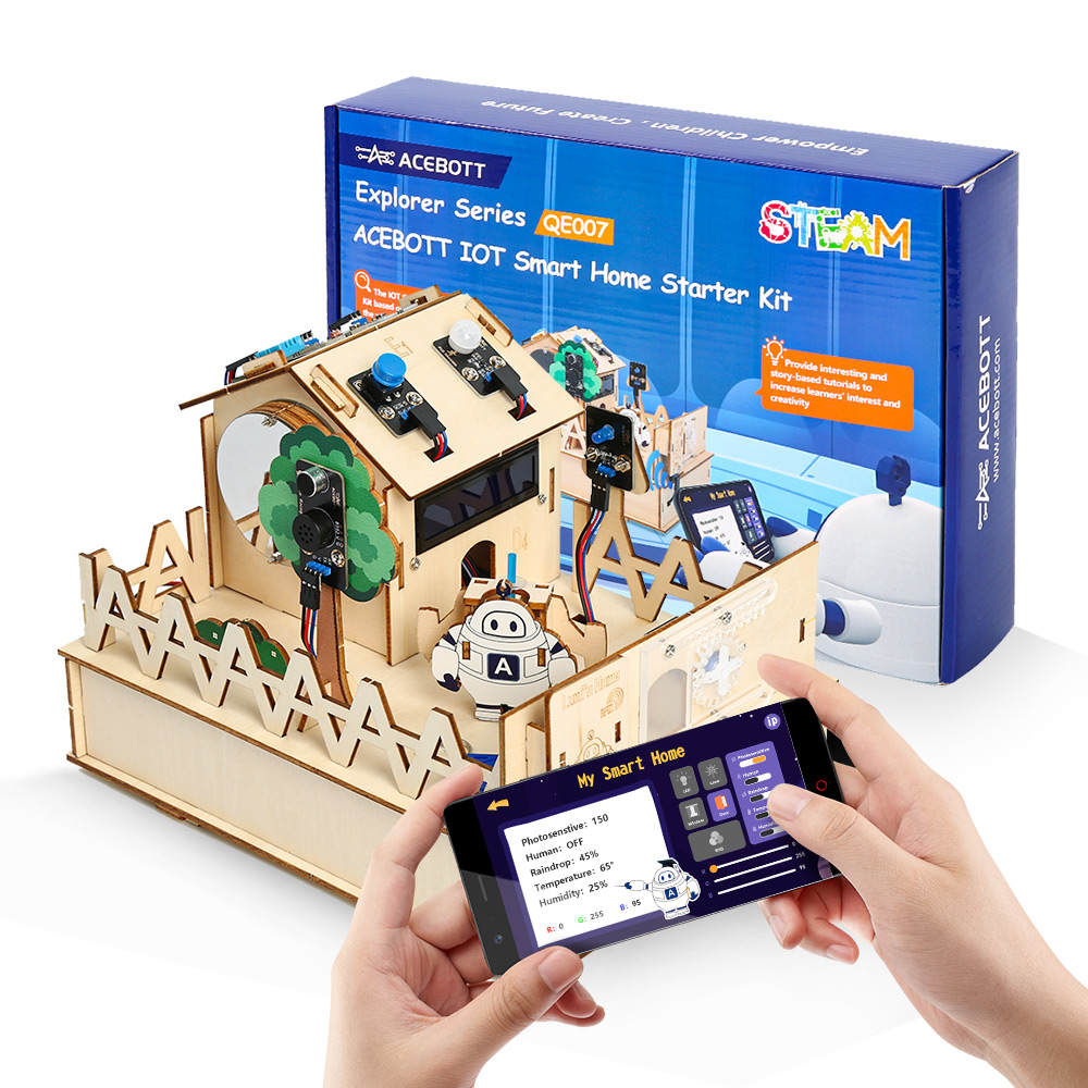 Acearduino DIY akıllı ev kiti  - Microbit Robot incelemesi ve fiyatı