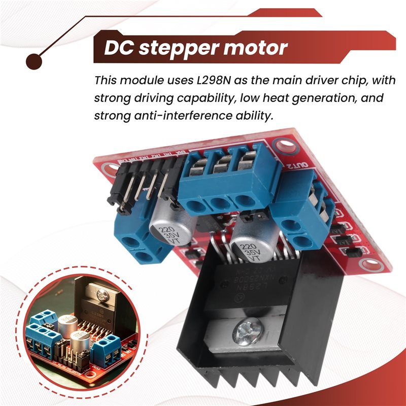 AED7-L298N Modülü Çift H-Köprü - Motor Driver L298N incelemesi ve fiyatı