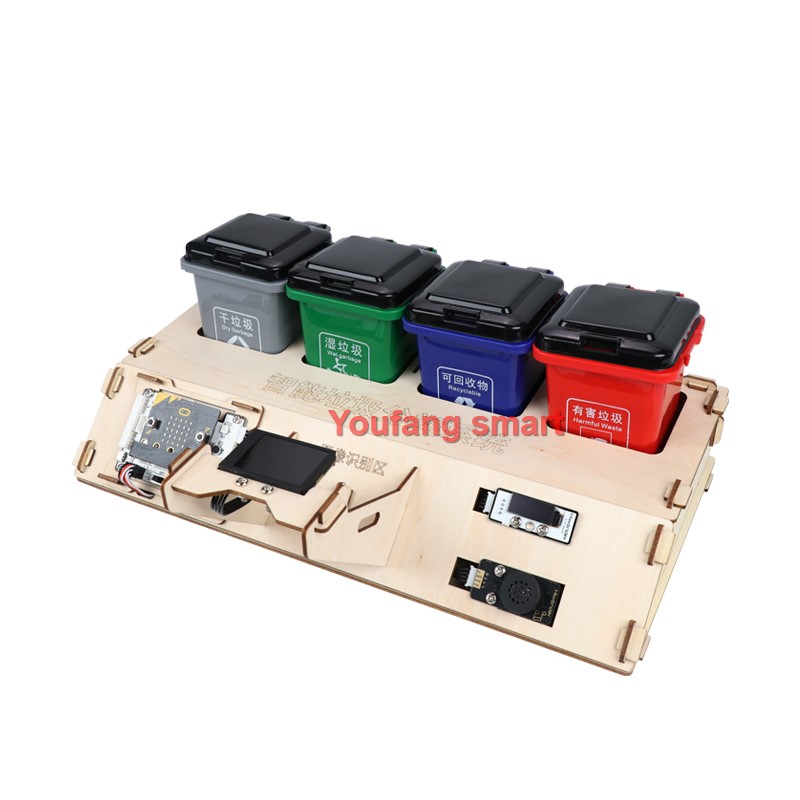 Atık sıralama Robot kiti AI gö - Microbit Robot incelemesi ve fiyatı